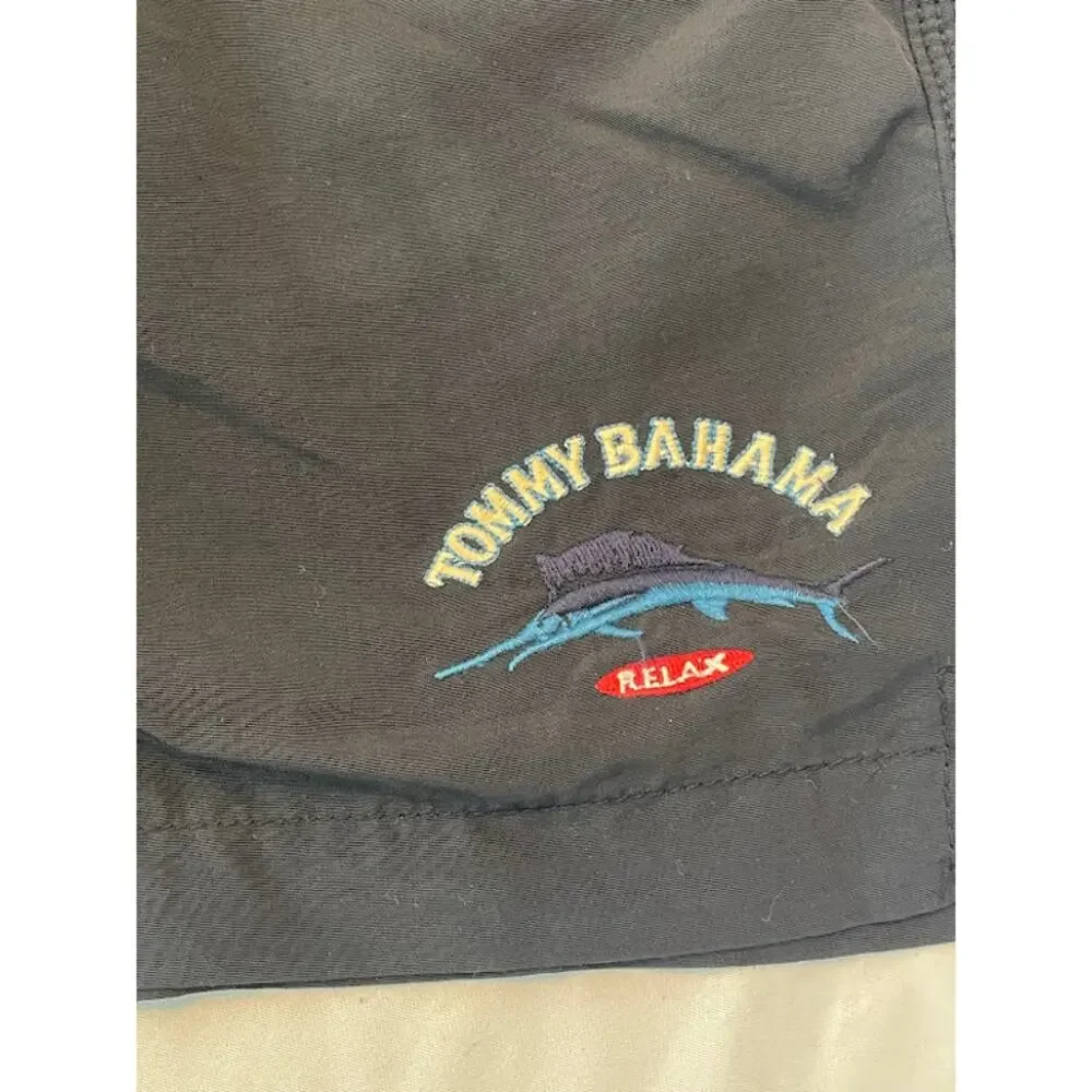 Tommy Bahama Men's Casual Swim Trunks / Board Shorts - Black (Size XL)